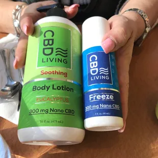 Cbd freeze &amp; lotion