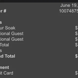 Why am I being charged for two additional guests when I brought one person?