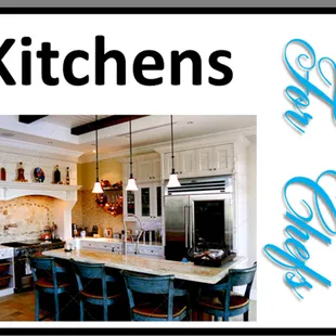 Kitchens designed for cooks.