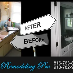 before and after photos