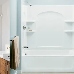 Tub replacement options from The Remodeling Pro 913-268-9800
