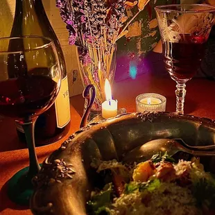 Treviso salad with anchovies.