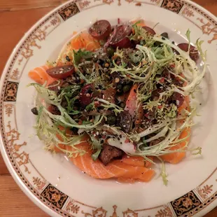 Mt Shasta trout crudo special