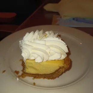 Key lime pie - yum!