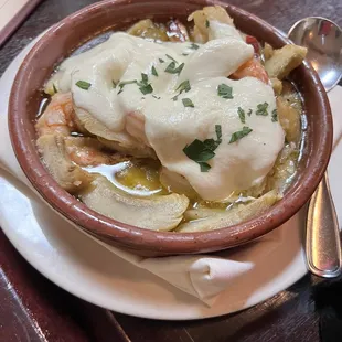 Shrimp, great for dipping.