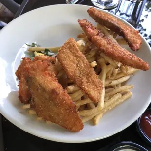 Salmon Fish and Chips