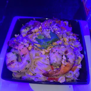 Grilled Shrimp Pad Thai Bowl
