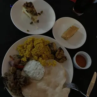 Buffet - Mediterranean (food and dessert selection's)