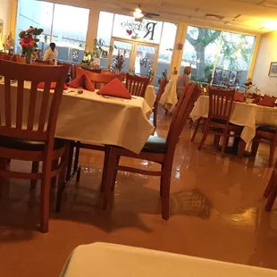 Another view of the set ups