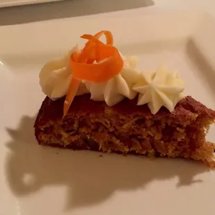 Delicious carrot cake