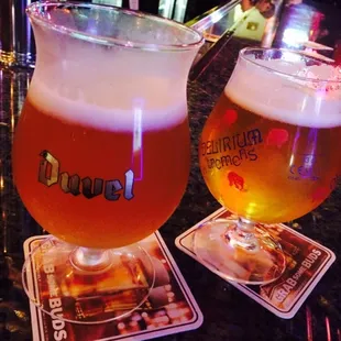 La Fin Du Monde and Delirium Tremens