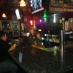 Krissy makes everyone laugh at The Republc!