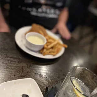 Chicken fried steak &amp; fries