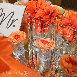 McDonald Wedding - decorated by Unique Events by Lina. Contact us today: www.eventsbylina.com