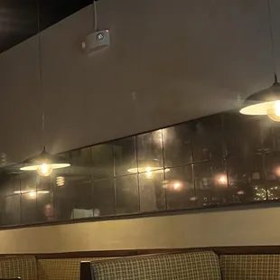 Mercury glass mirror