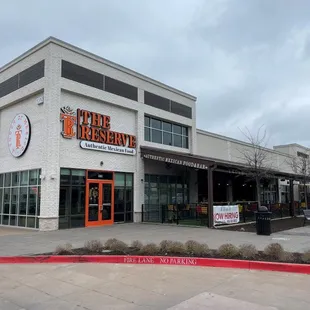 the outside of the hotel