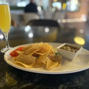 Chips &amp; Salsa and Mimosa