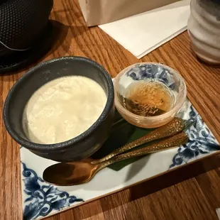 Hojicha Panna Cotta