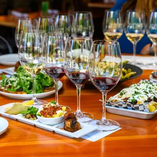 Wine Tasting and Food Pairing Flight at The Restaurant at DeLille Cellars