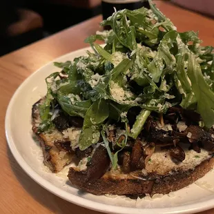 Roasted Mushroom Toast