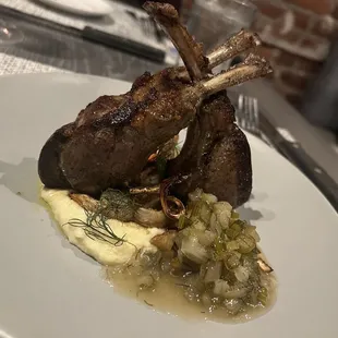 Rack of lamb