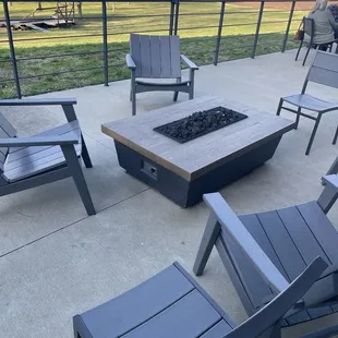 Firepit on Patio