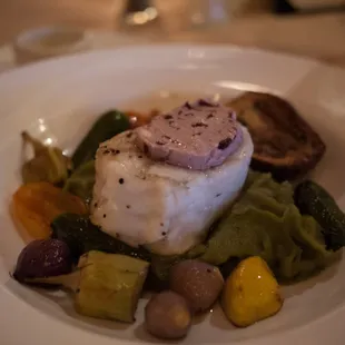 Olive Crusted Sea Bass