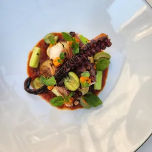 Charred Octopus and Potatoes