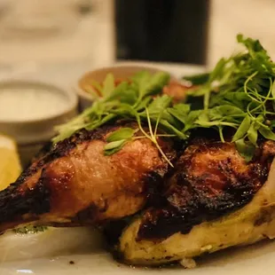 The signature chicken dish was a little dry when we ordered it