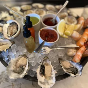 The seafood platter is amazing!