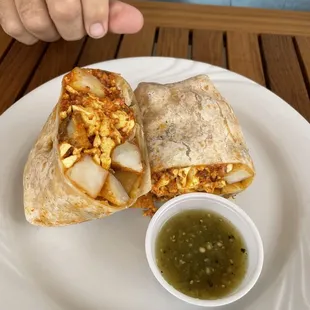 Breakfast burrito