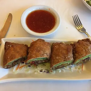 Chicken Avocado Eggrolls