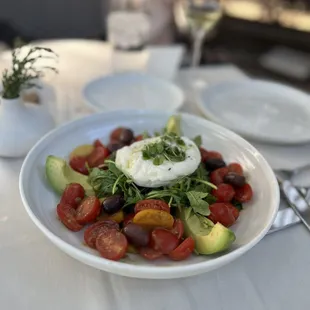 Summer salad with Burrata
