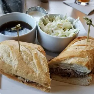 Prime Rib Rueben Dip Sandwich