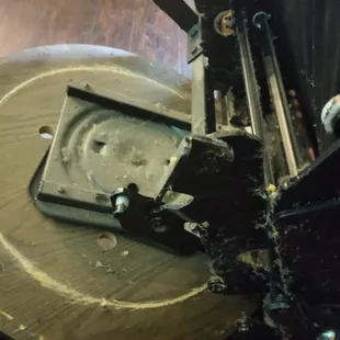 Swivel recliner broken