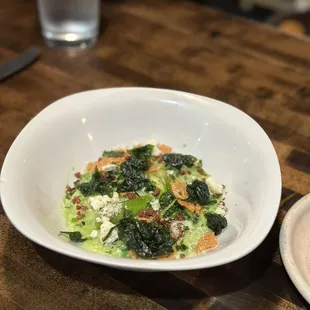 &quot;risi bisi&quot; bacon, asparagus, gorgonzola, parmesan