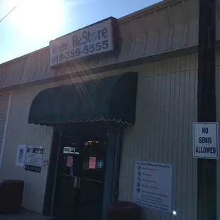 Lots of things for sale- pretty much hit or miss.  Good painting supplies.