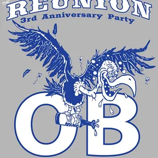 the logo for the reunion pub