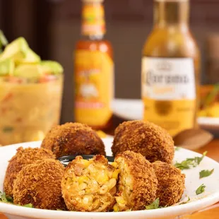 Fried Street Corn Bites