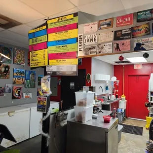 Menu board