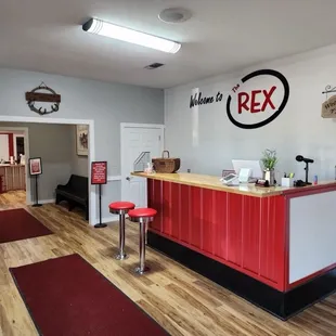 the front desk