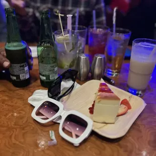 Yummy cheesecake and the coconut mojito was delish