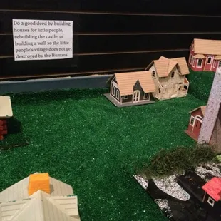 Rebuild the houses for the little people