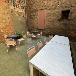 Outdoor area (back patio)