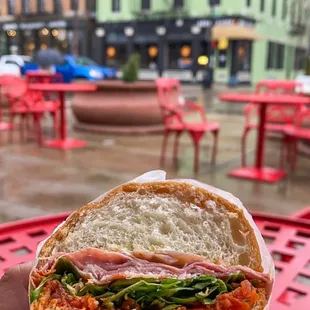 It&apos;s a Grinder sandwich