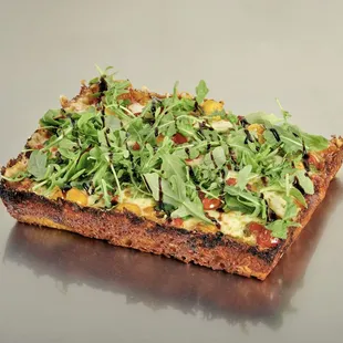 THE CRAZY CAPRESE WITH ARUGULA - DETROIT STYLE