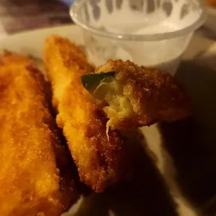 Fried zucchini