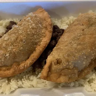 Empanada Meal: Pizza and Beef Empanadas