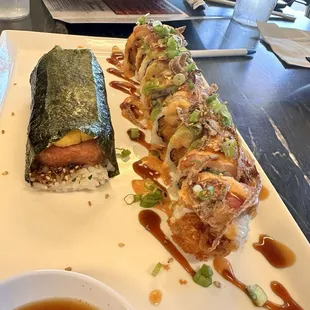 spam masubi, Central Valley roll