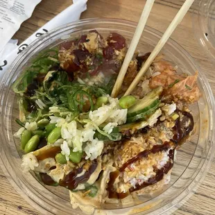 Build Your Own Poke Bowl
